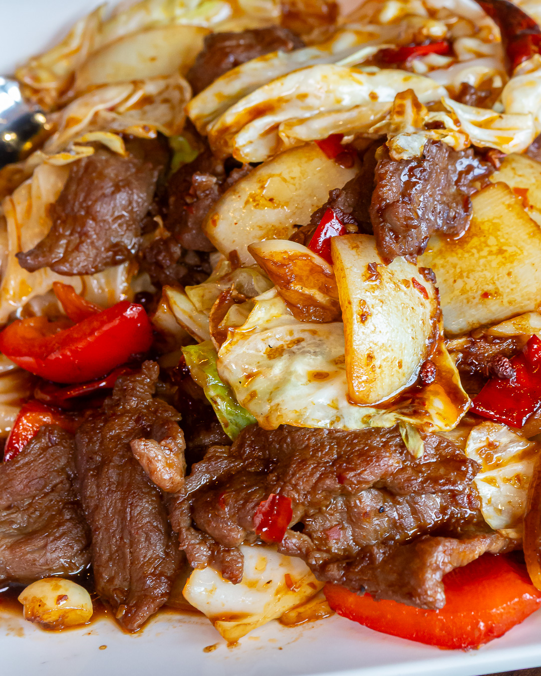 Jo Jo Wok beef and cabbage2789